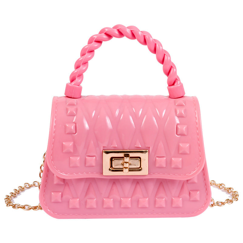 Refreshing Pearl Tote Jelly Mini Chain Crossbody Bags