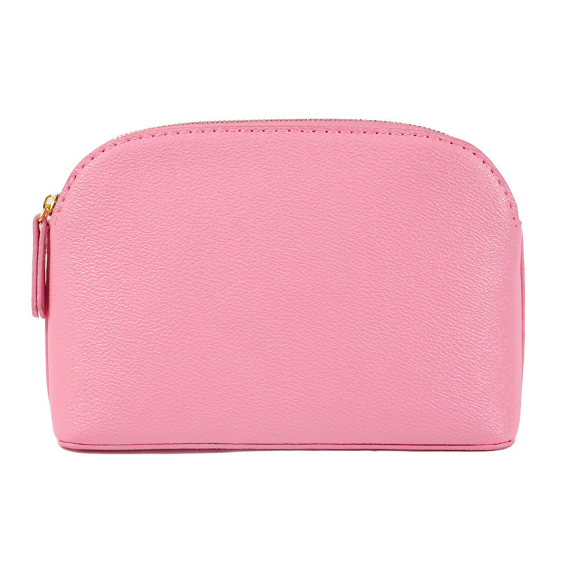 Solid Color Style Cute Good-looking Atmospheric Shell Waterproof Cosmetic Bags