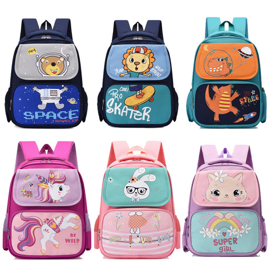 Children's Cartoon Lightweight Large Capacity Boys Cute Children's Backpacks