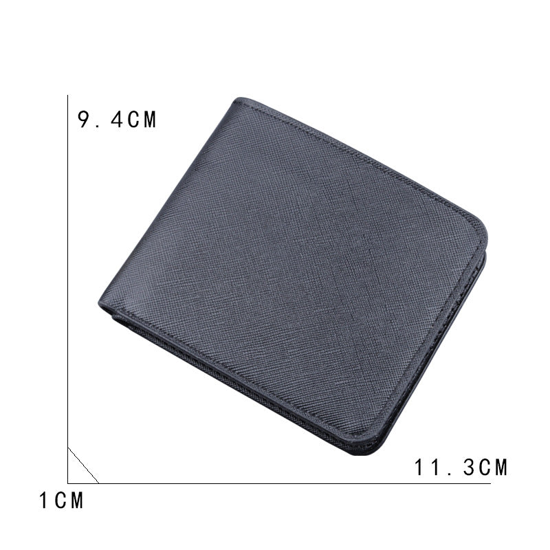 Men's Classic Classy Cool Short Clamp Men's Wallets