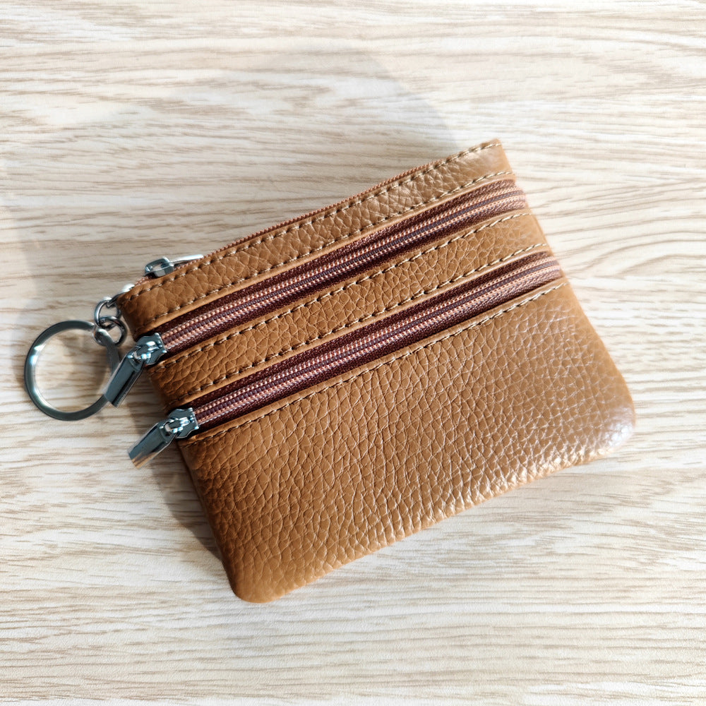 Women's Genuine Leather Business Short Small For Coin Purses