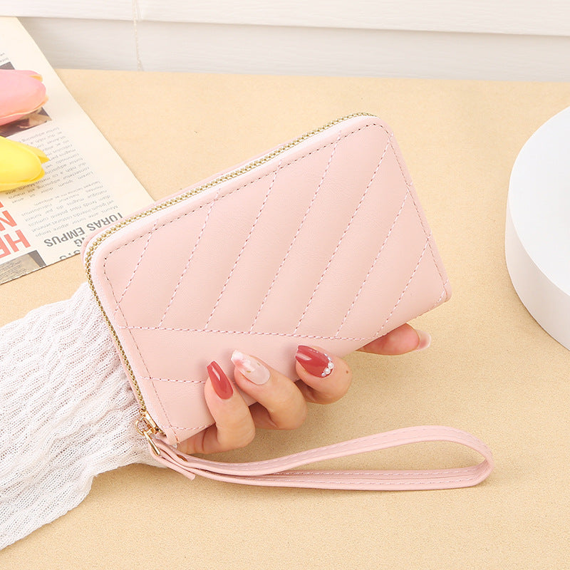 Women's Korean Small Short Medium Style Zipper Ladies Wallets