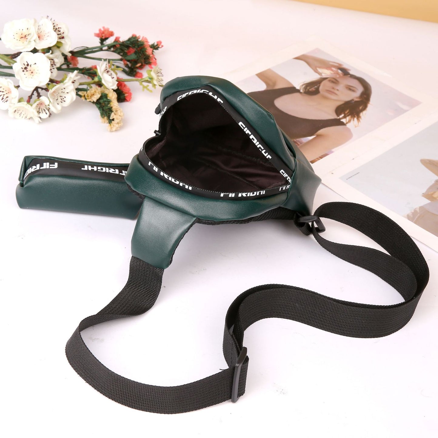 Fashion With Pendant Letter Simple Mother Waist Packs