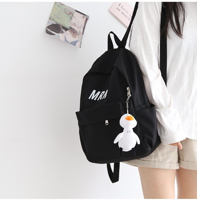 Female Korean High Primary Junior Mori Style Versatile Large Backpacks