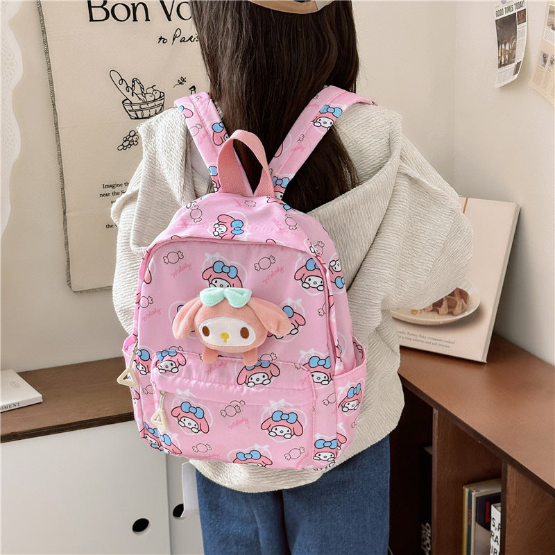 Children's Boys Cute Cartoon Large Class Portable Kindergarten School Bags