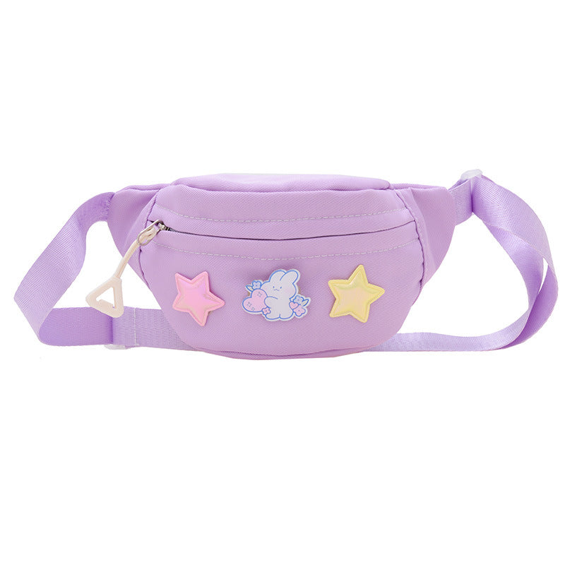 Children's Cartoon Cute Five-pointed Star Candy Color Shoulder Bags