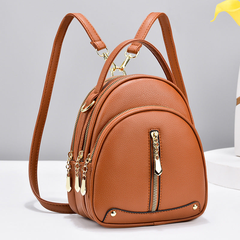 Women's Korean Style Trendy Small Simple Generous Backpacks