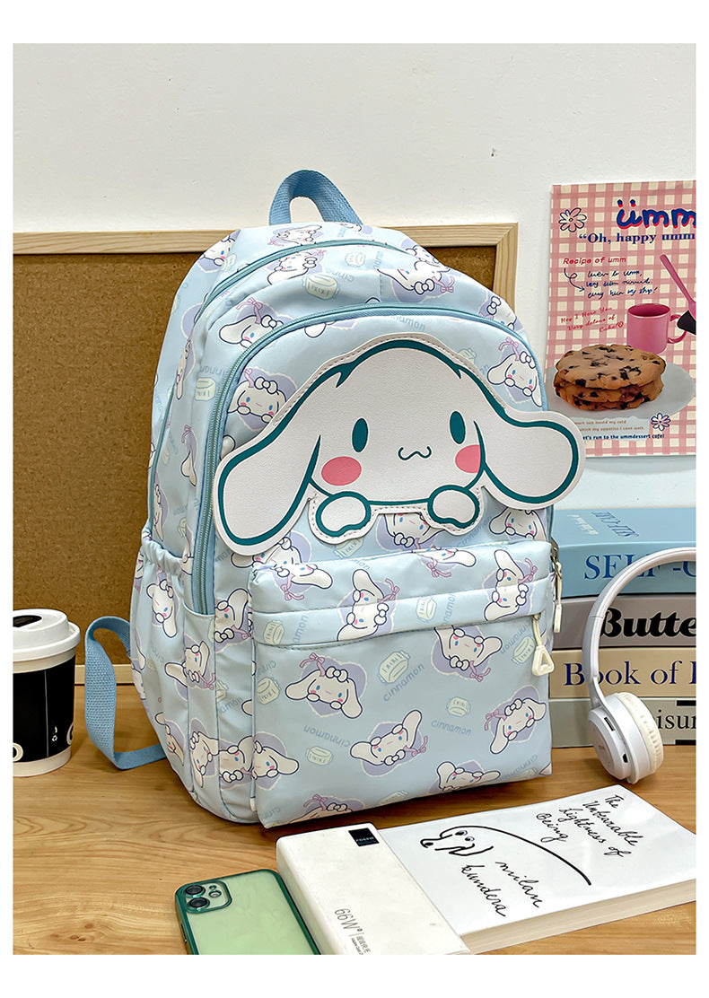 Cartoon Primary Grade Junior High Female Printed Kindergarten School Bags