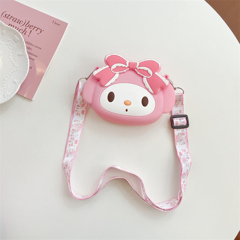 Stall Cartoon Silicone Soft Western Style Coin Purses